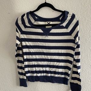 Gilly Hicks Navy Blue Long Sleeve Tee